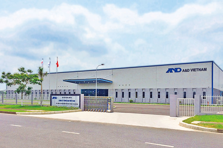 A&D Vietnam Limited（ベトナム バクニン省）