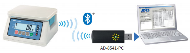 PC接続用Bluetooth®ドングル AD-8541-PC-JA | 計量 | 商品・サービス