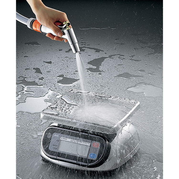 AD 防塵・防水デジタルはかり SL-5000WP ひょう量:5000g 最小表示:2g 皿寸法:232(W)* 192(D)mm 価格比較