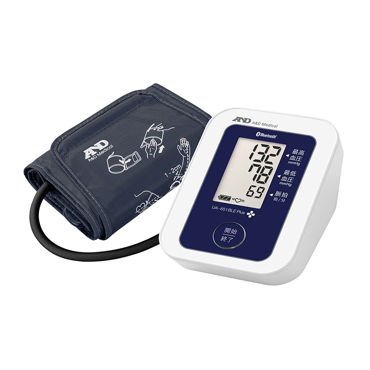 Bluetooth®内蔵血圧計 UA-651BLE Plus