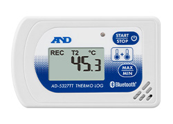 Bluetooth内蔵温度・湿度データロガー さーもろぐAD-5327シリーズ 