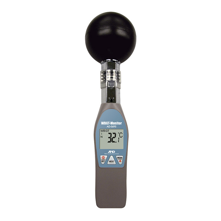 黒球型 熱中症指数モニター AD-5695 | 電子計測機器 | 商品・サービス