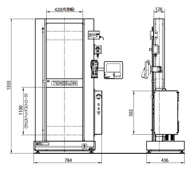 テンシロン万能材料試験機 Rthシリーズ Rtiシリーズ 試験 計測 商品 サービス 株式会社エー アンド デイ